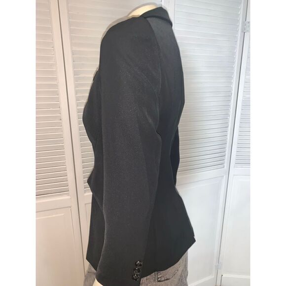 Susie Lady Black Blazer Size Small - Picture 8 of 10